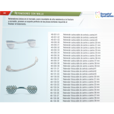 Retenedores con Malla Borgatta