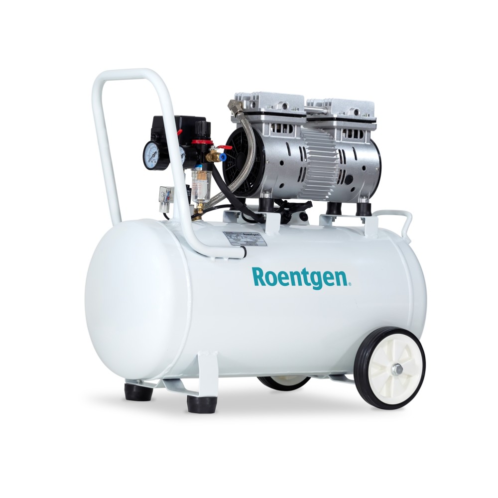 Compresor Libre de Aceite 1.1 HP 40 Lt Roentgen RTG-401 Compresor Libre de Aceite 1.1 HP 40 Lt Roentgen RTG-401