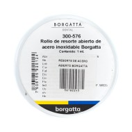 Rollo de Resorte de Acero Abierto Borgatta