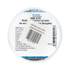 Rollo de Resorte de Acero Cerrado Borgatta