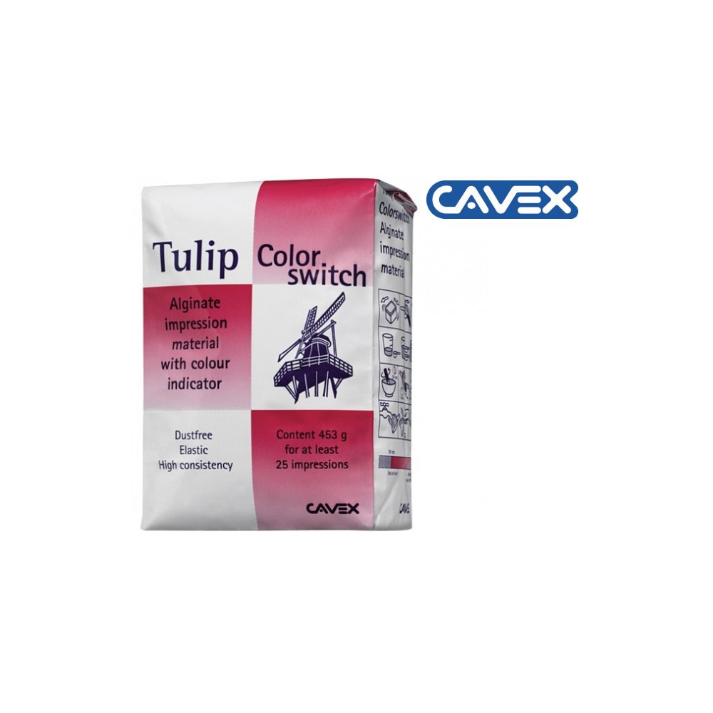Alginato Tulip 453gr Cavex Alginato Tulip 453gr Cavex