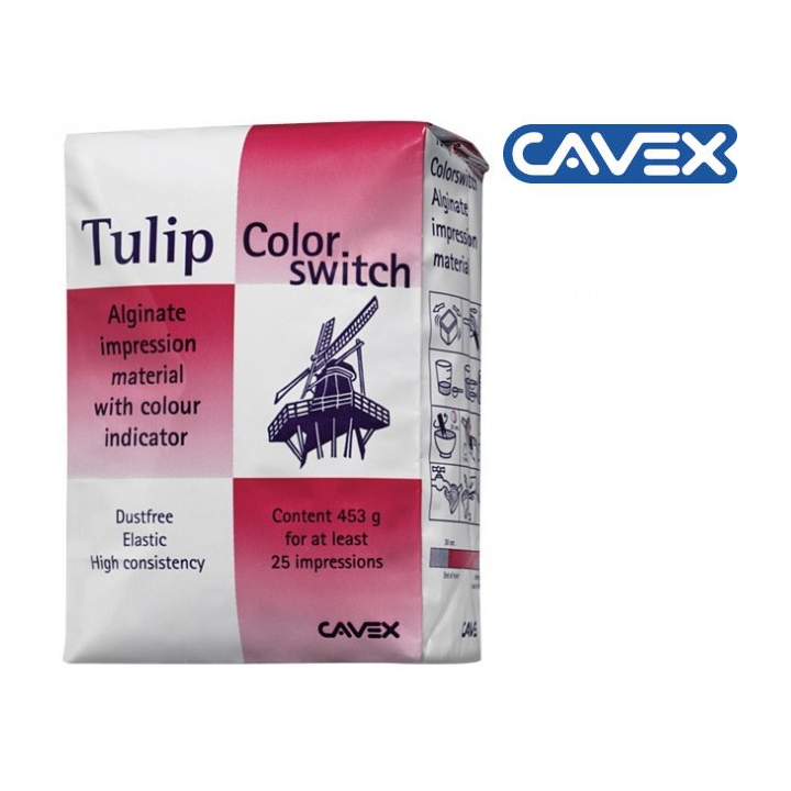 Alginato Tulip 453gr Cavex