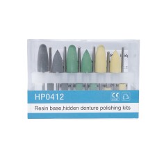 Kit de Pulido para Prótesis Dentales RTG-0412 Kit de Pulido para Prótesis Dentales RTG-0412