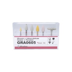 Kit de Pulido para Cerámica, Zirconia, Porcelana RTG-A0605 Kit de Pulido para Cerámica, Zirconia, Porcelana RTG-A0605