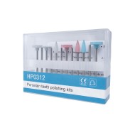 Kit de Pulido Dental para Porcelana Vastago Largo RTG-0312