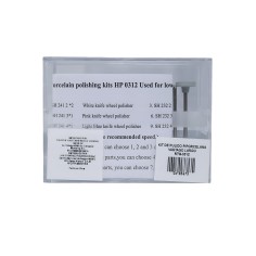 Kit de Pulido Dental para Porcelana Vastago Largo RTG-0312 Kit de Pulido Dental para Porcelana Vastago Largo RTG-0312