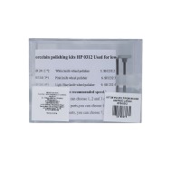 Kit de Pulido Dental para Porcelana Vastago Largo RTG-0312