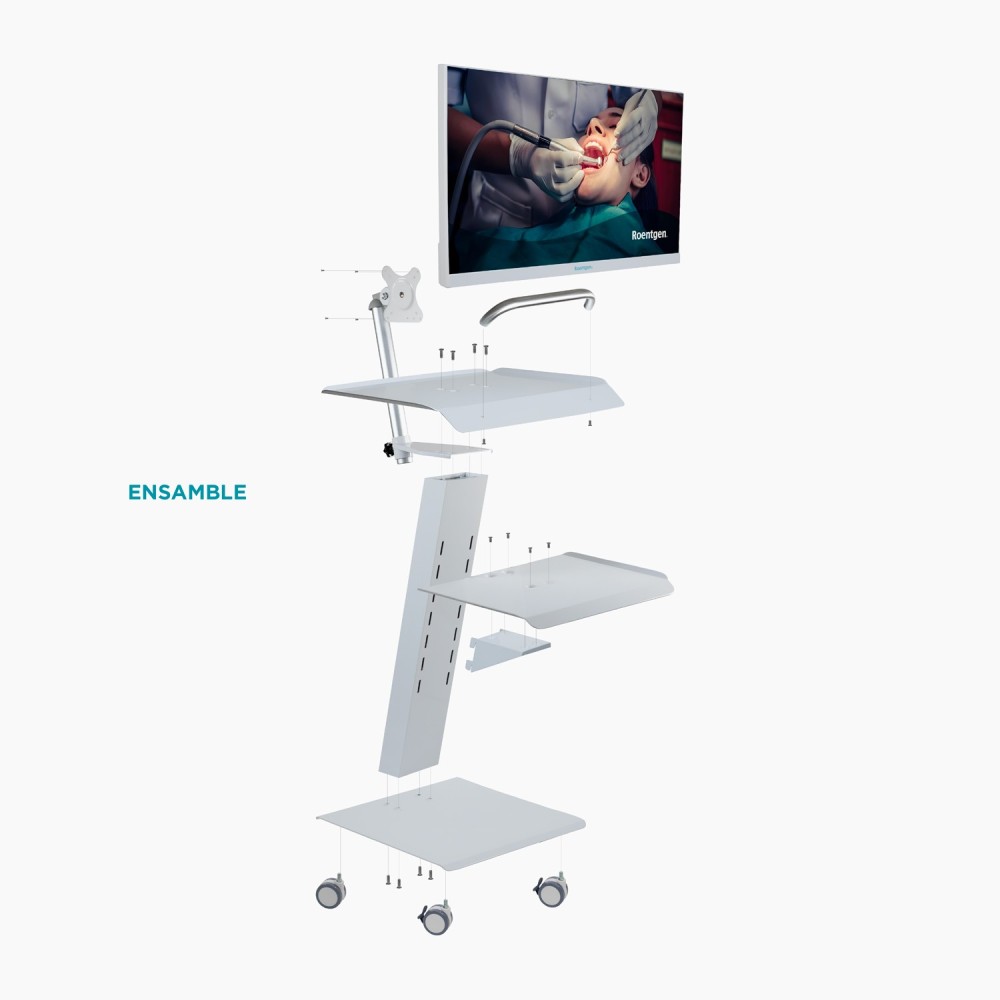 Monitor Touch Todo en Uno con Unidad Móvil Roentgen RTG-ST24 Monitor Touch Todo en Uno con Unidad Móvil Roentgen RTG-ST24
