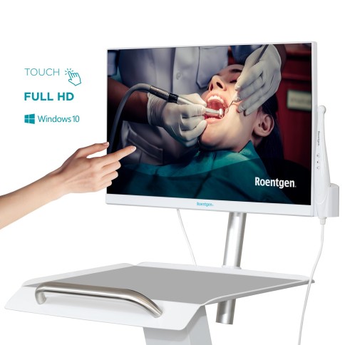 Monitor Touch Todo en Uno con Unidad Móvil Roentgen RTG-ST24