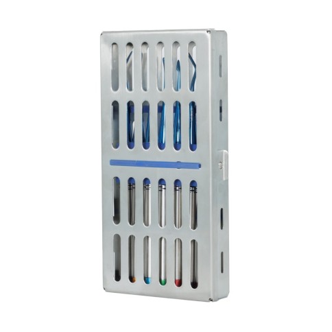 Set 7 Elevadores de Raíz en Cassette Roentgen