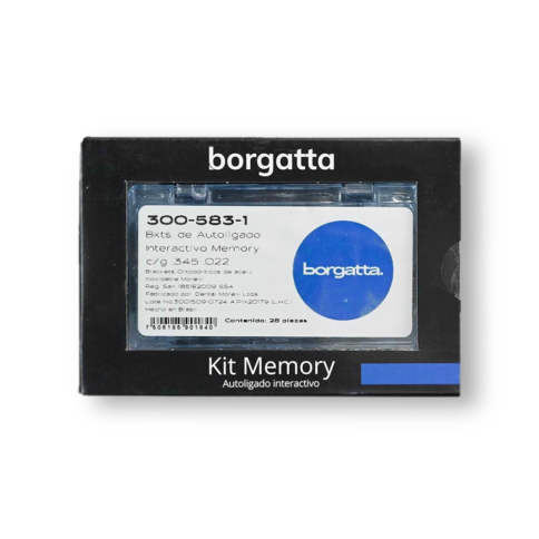 Kit de Brackets Autoligado Interactivo Roth Memory .022