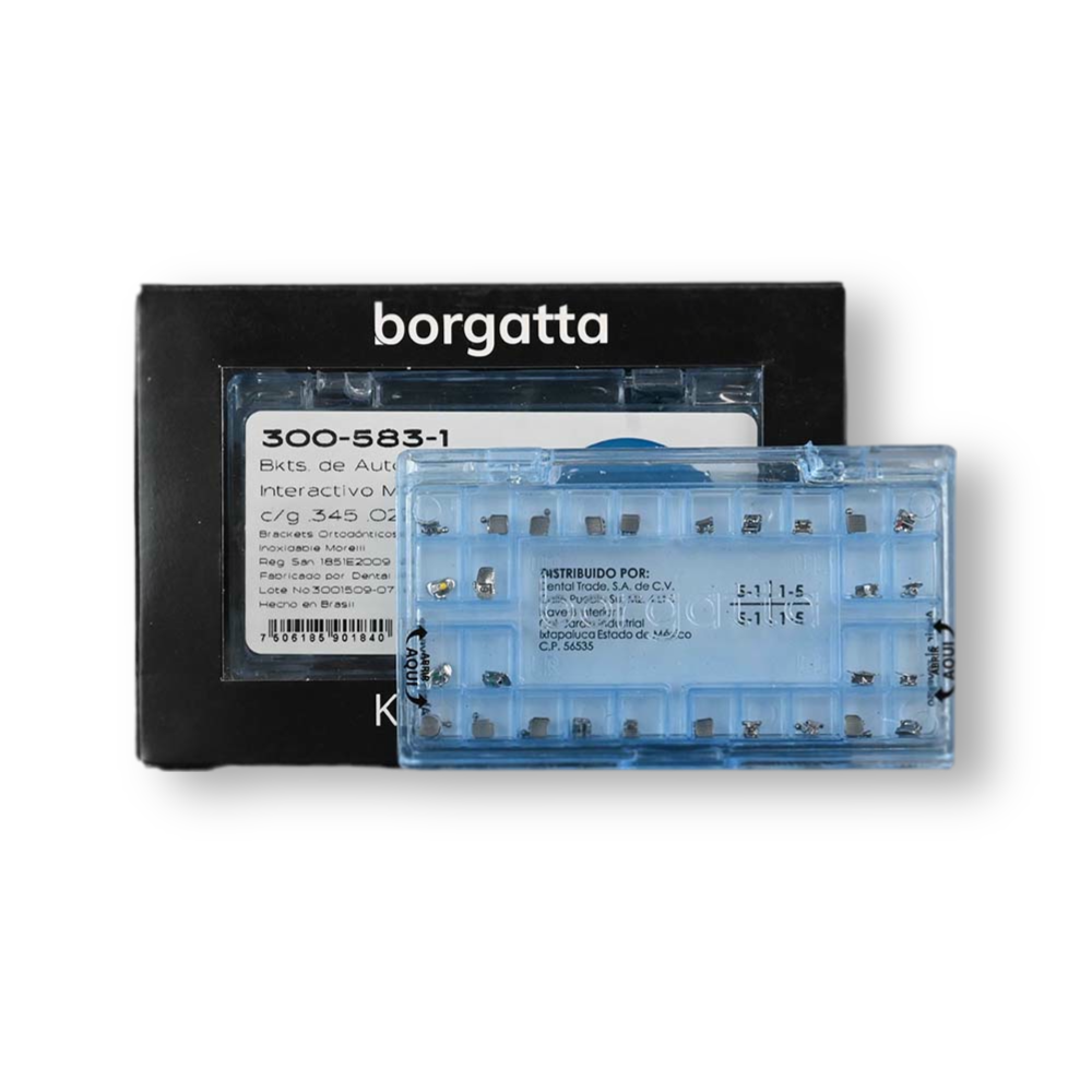 Kit de Brackets Autoligado Interactivo Roth Memory .022