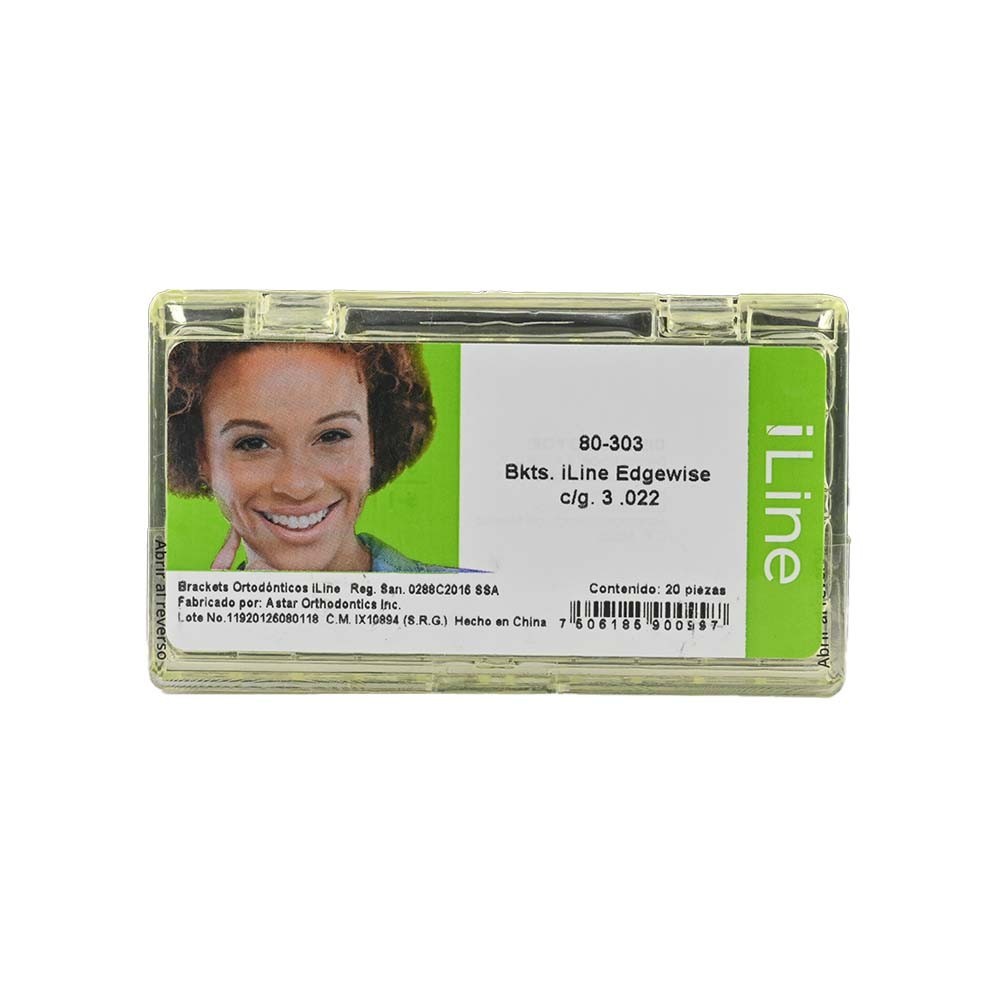 Brackets Edgewise .022 Iline