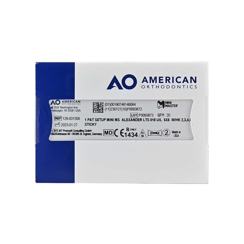 Brackets Alexander LTS .018