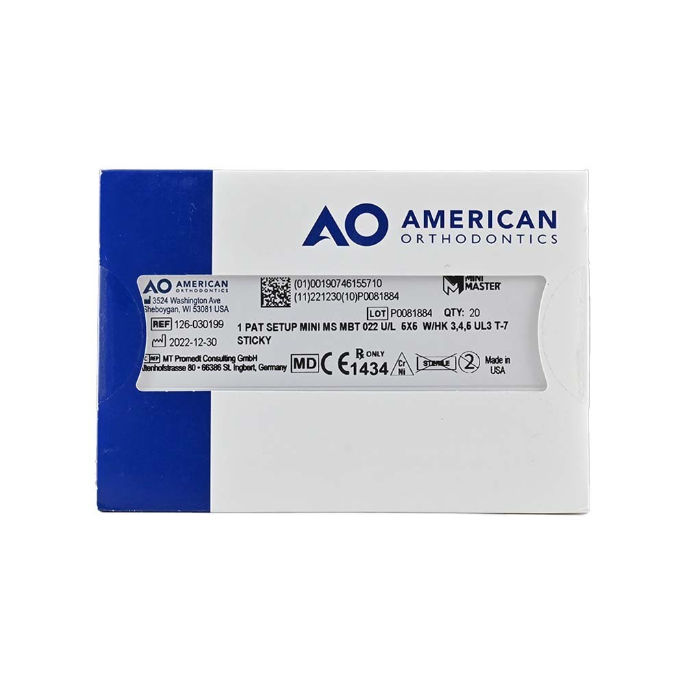 Brackets MBT American .022