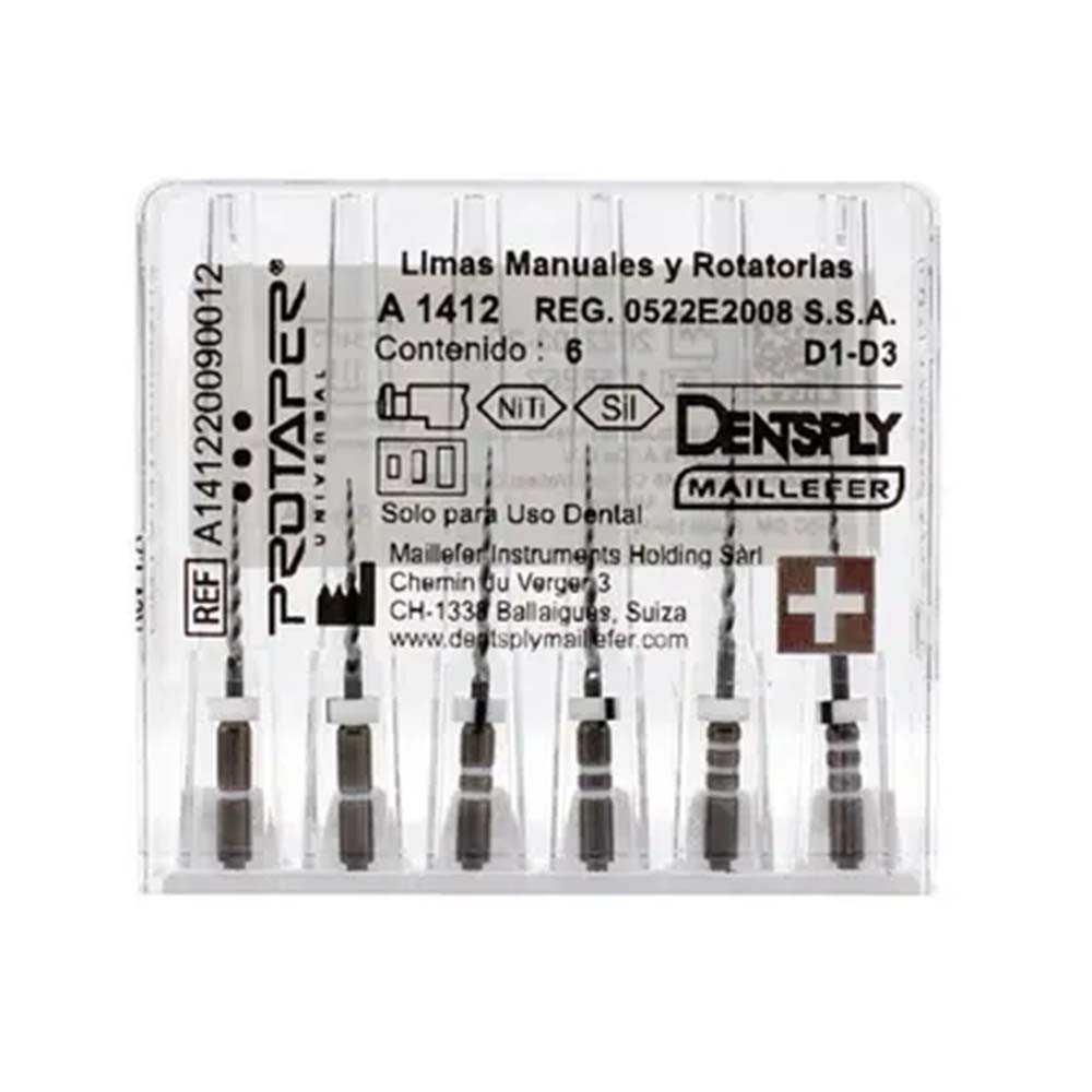 Limas para endodoncia Protaper de retratamiento Limas para endodoncia Protaper de retratamiento