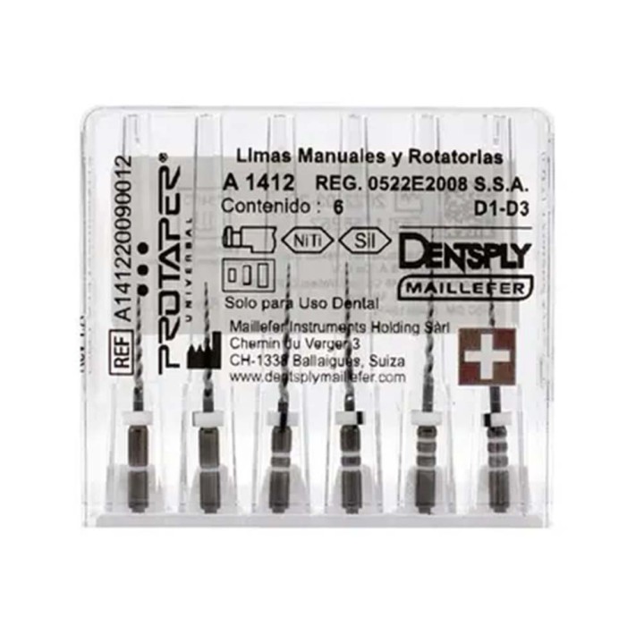 Limas para endodoncia Protaper de retratamiento