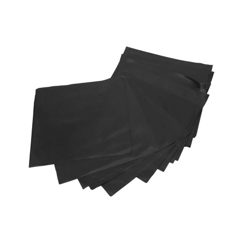 Dique de hule negro (Caja con 36 piezas)