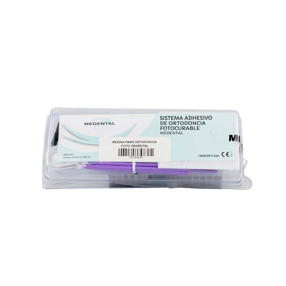 Resina para ortodoncia fotocurable Medental Resina para ortodoncia fotocurable Medental