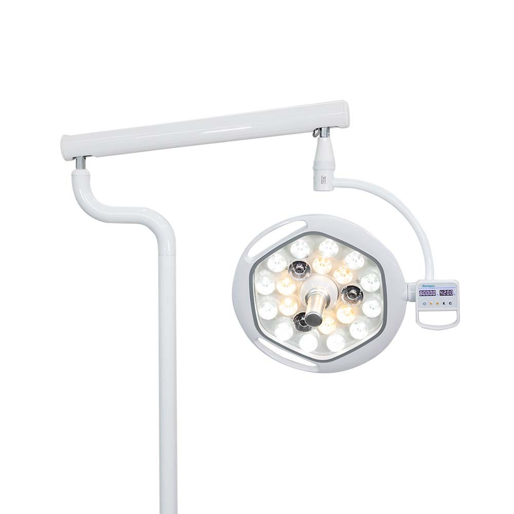 Lámpara Dental Quirúrgica Roentgen RTG-LQP Versión Pedestal Móvil