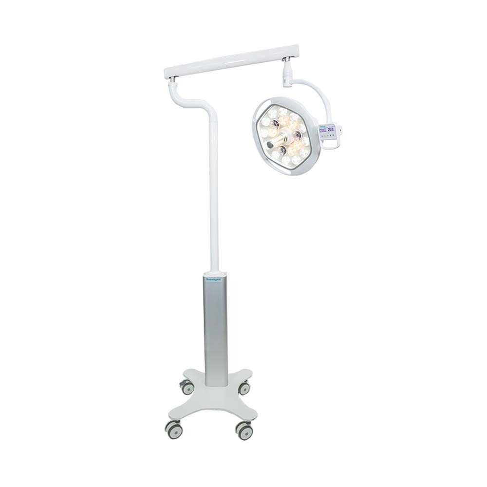 Lámpara Dental Quirúrgica Roentgen RTG-LQP Versión Pedestal Móvil