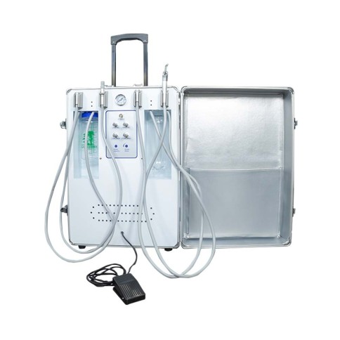 Unidad Dental Portátil con compresor Roentgen