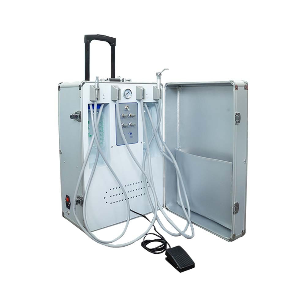 Unidad Dental Portátil con compresor Roentgen