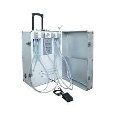 Unidad Dental Portátil con compresor Roentgen
