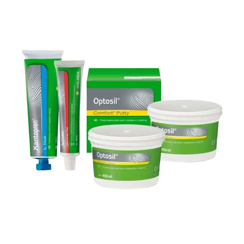 Silicón Kit Optosil Putty 900ml+140ml+ 60ml Kulzer