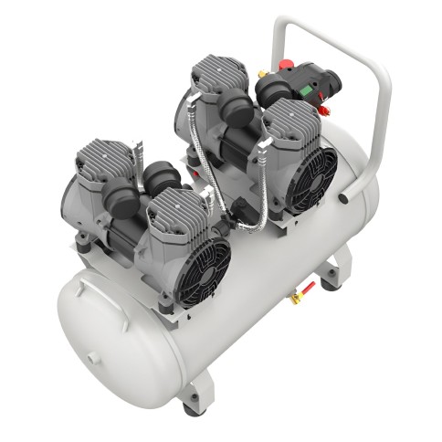 Compresor Libre de Aceite 2 HP 60 Lt Roentgen RTG-6020