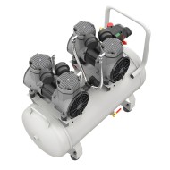 Compresor Libre de Aceite 2 HP 60 Lt Roentgen RTG-6020