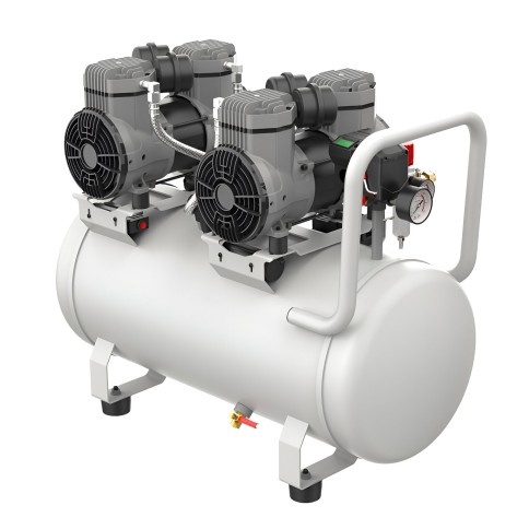 Compresor Libre de Aceite 2 HP 60 Lt Roentgen RTG-6020