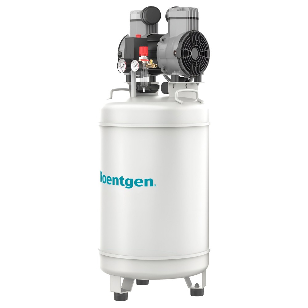 Compresor Libre de Aceite 2 HP 80 Lt Roentgen RTG-8020