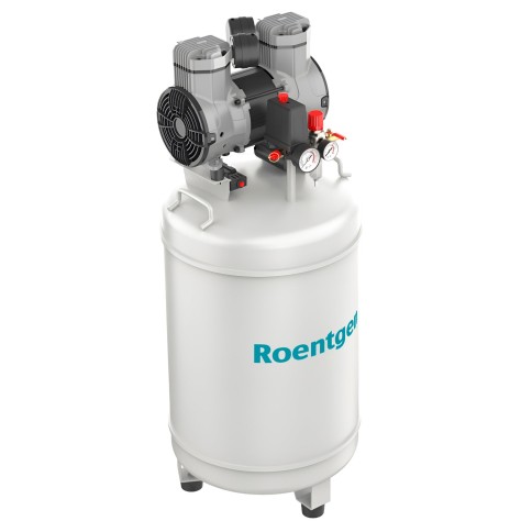 Compresor Libre de Aceite 2 HP 80 Lt Roentgen RTG-8020