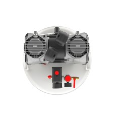 Compresor Libre de Aceite 2 HP 80 Lt Roentgen RTG-8020