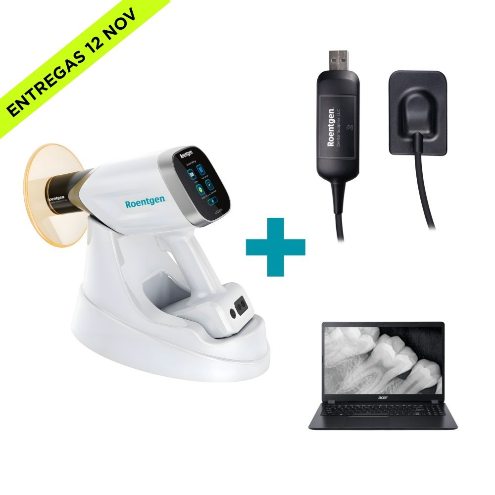 Rayos X Dental Portátil + Radiovisiógrafo Roentgen