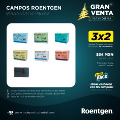 Campos Dentales Roentgen Bolsa c/50 Pzas.