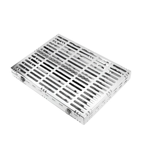 CASSETTE 16 INSTRUMENTOS GRIS HU-FRIEDY