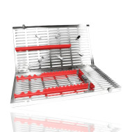 CASSETTE PARA CIRUGIA ORAL ROJO HU-FRIEDY