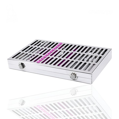 CASSETTE 12 INSTRUMENTOS MORADO HU-FRIEDY