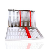 CASSETTE 12 INSTRUMENTOS ROJO HU-FRIEDY