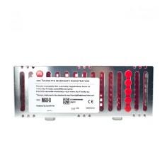 CASSETTE PARA PZA. DE MANO ROJO HU-FRIEDY