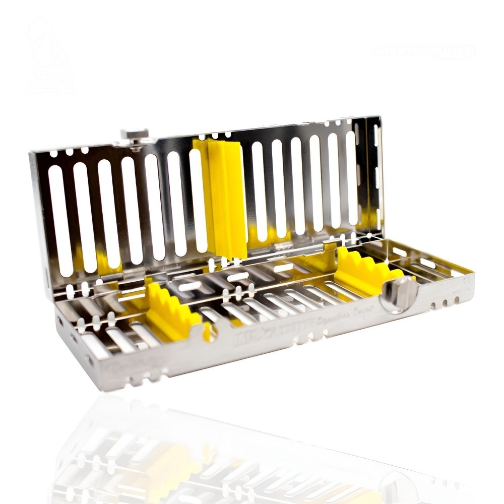 CASSETTE 5 INSTRUMENTOS AMARILLO HU-FRIEDY