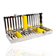 CASSETTE 5 INSTRUMENTOS AMARILLO HU-FRIEDY