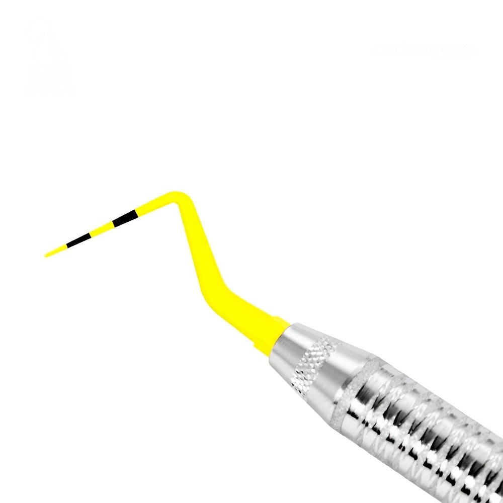 SONDA COLORVUE AMARILLA 12MM (1 MANGO+6PUNTAS) HU-FRIEDY