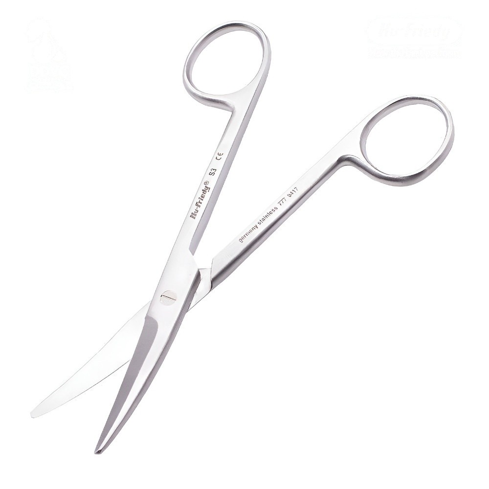 TIJERA MAYO CURVA PUNTA ROMA S3 (14.5CM) HU-FRIEDY