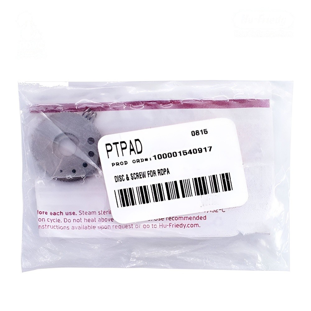 DISCO Y TORNILLO PARA PERFORADORA HU-FRIEDY