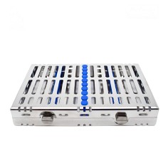 CASSETTE 10 INSTRUMENTOS AZUL HU-FRIEDY