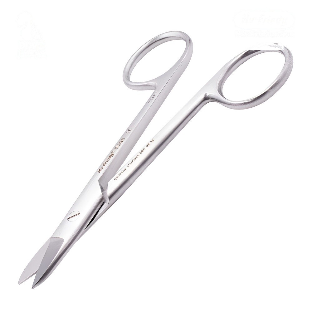 TIJERA ORO/CORONAS RECTA (12CM) HU-FRIEDY