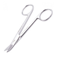 TIJERA ORO/CORONAS CURVA (12CM) HU-FRIEDY